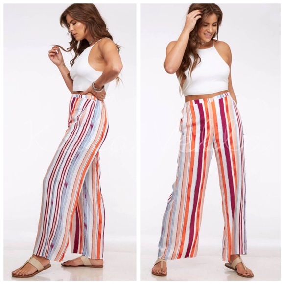 Vella Pants - New striped pants
